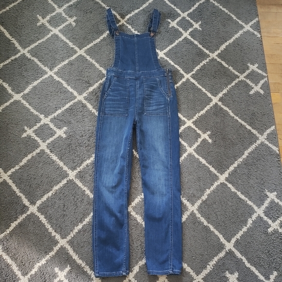 Madewell Skinny Overalls Santiago Wash Size Small - Picture 4 of 12